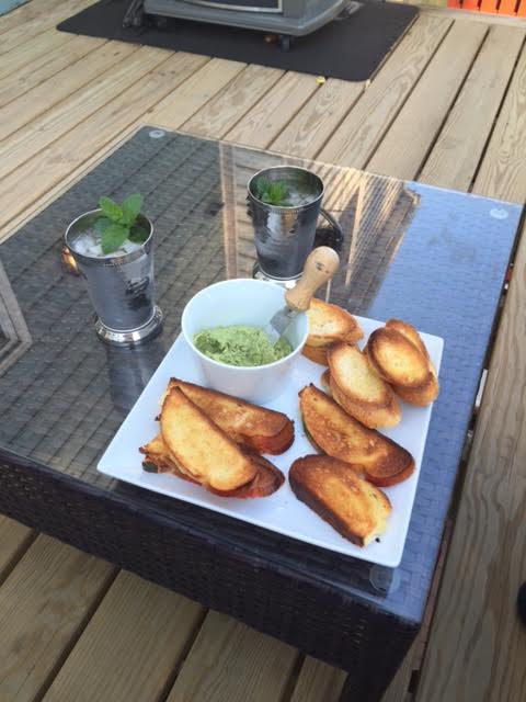 avocado and mint julep